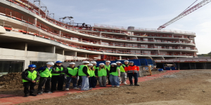 VISITE DU CHANTIER  à KIRRWILLER de  L’ HOTEL  4 Etoiles    avec les  TSTI 2D  Spé AC